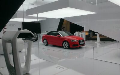 L&B op Audi-stand in Las Vegas