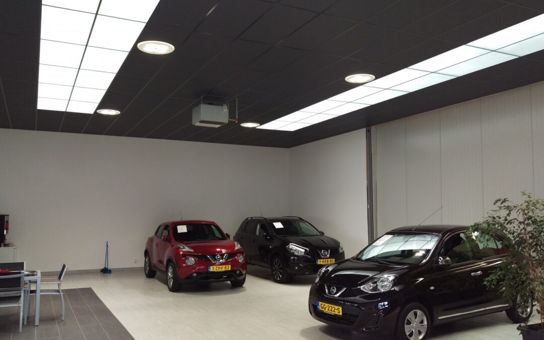 Lichtontwerp voor Nissan dealer Hoeke